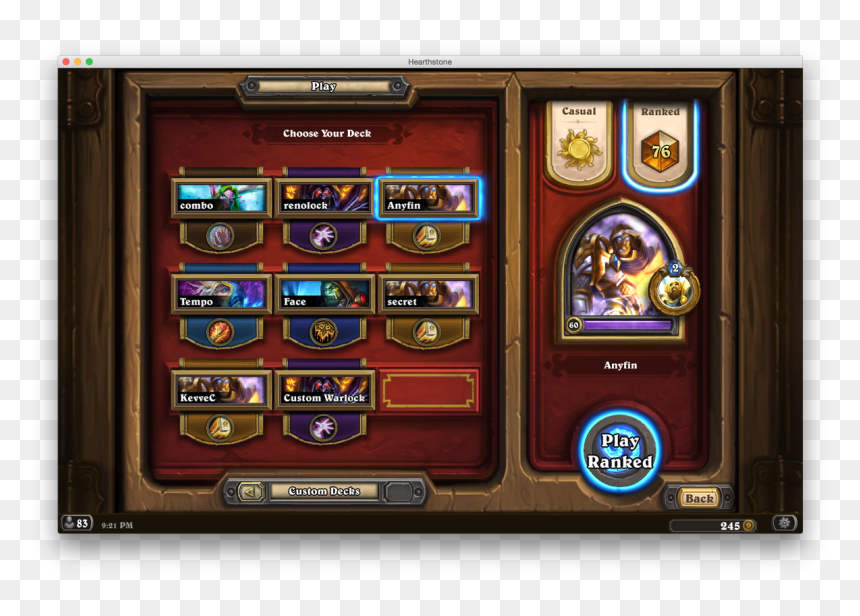 Rank 1 Legend Warlock, HD Png Download - feelsgoodman.png
