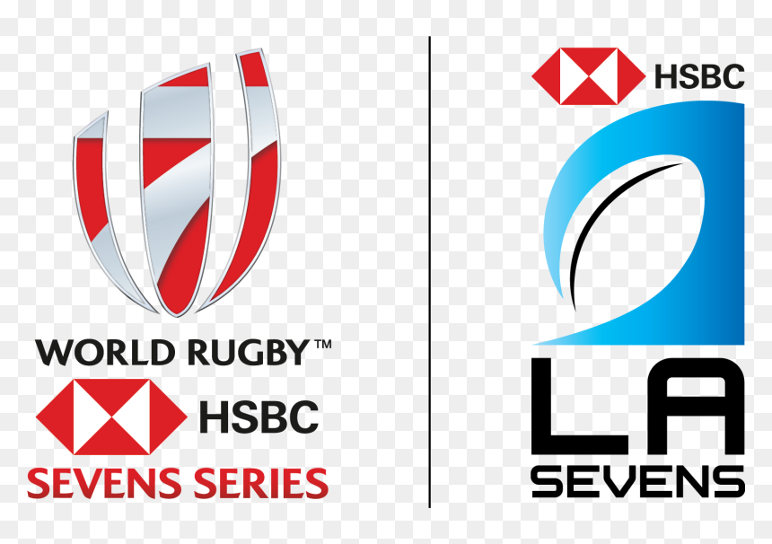 La Sevens Rugby - Graphic Design, HD Png Download - hsbc logo png
