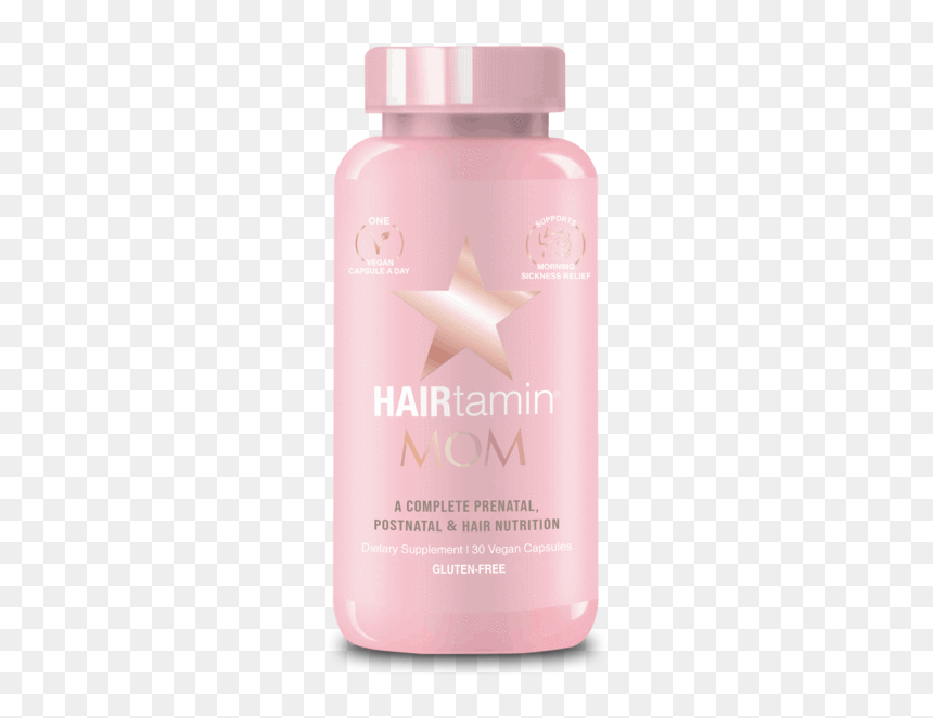 Hairtamin Mom, HD Png Download - pink hair png