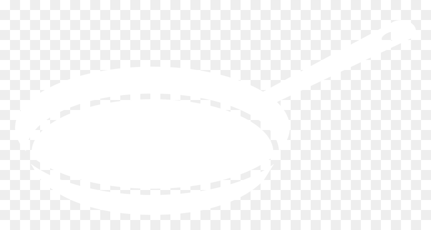 White Menu Icon Of Cast Iron Skillet That Links To, HD Png Download - recipe icon png
