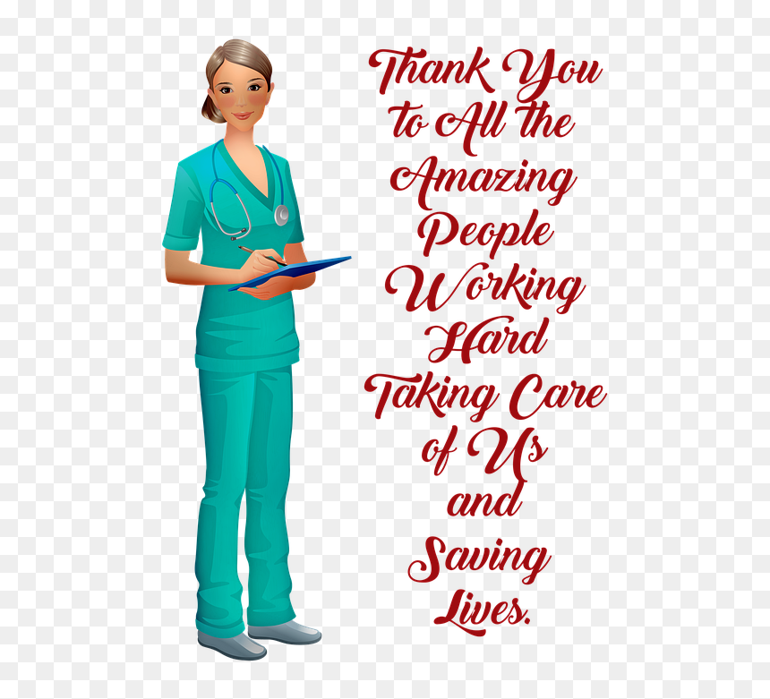 Thank You Nurses, HD Png Download - nurses png
