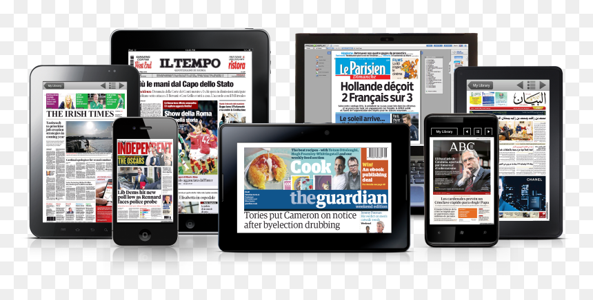 Magazines Newspapers Png - Libraries Ireland Press Reader, Transparent Png - magazines png