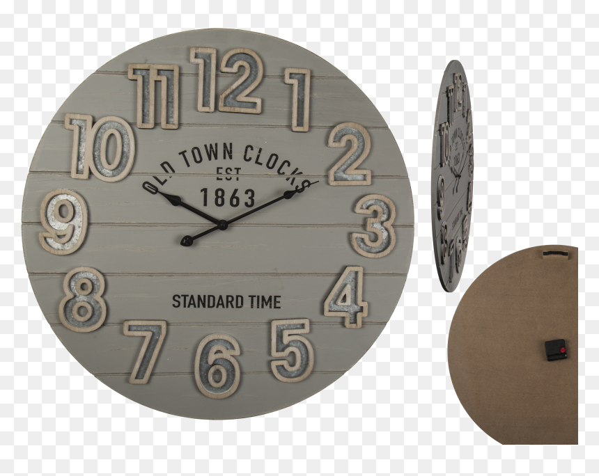 Wall Clock, HD Png Download - old clock png