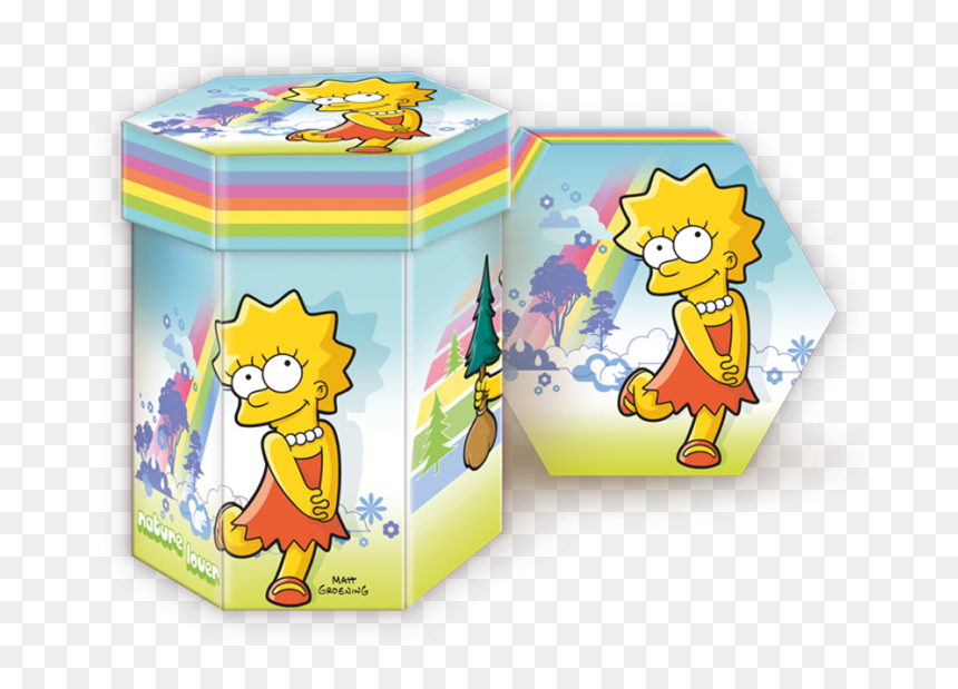 Stojánek Na Tužky S Víčkem Lisa Simpson - Cartoon, HD Png Download - lisa simpson png
