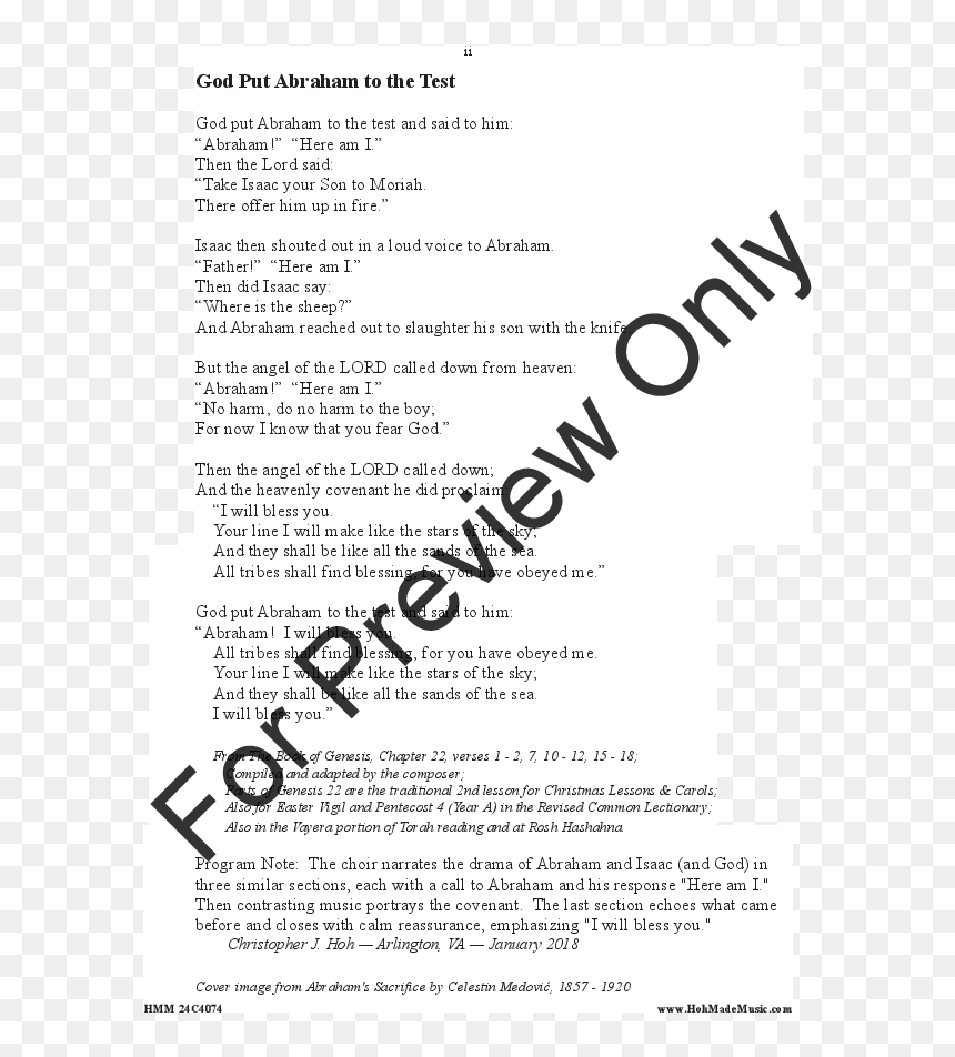 God Put Abraham To The Test Thumbnail - Calligraphy, HD Png Download - accent png