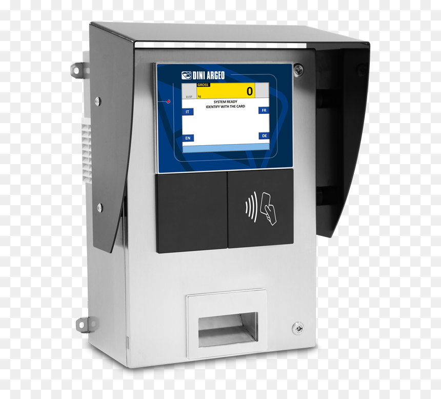 Weighbridge Driver Operated Terminal, HD Png Download - weight machine png