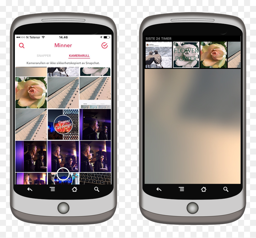 Instagram Pinterest Story Library Akallevig - Smartphone, HD Png Download - snapchat timer png