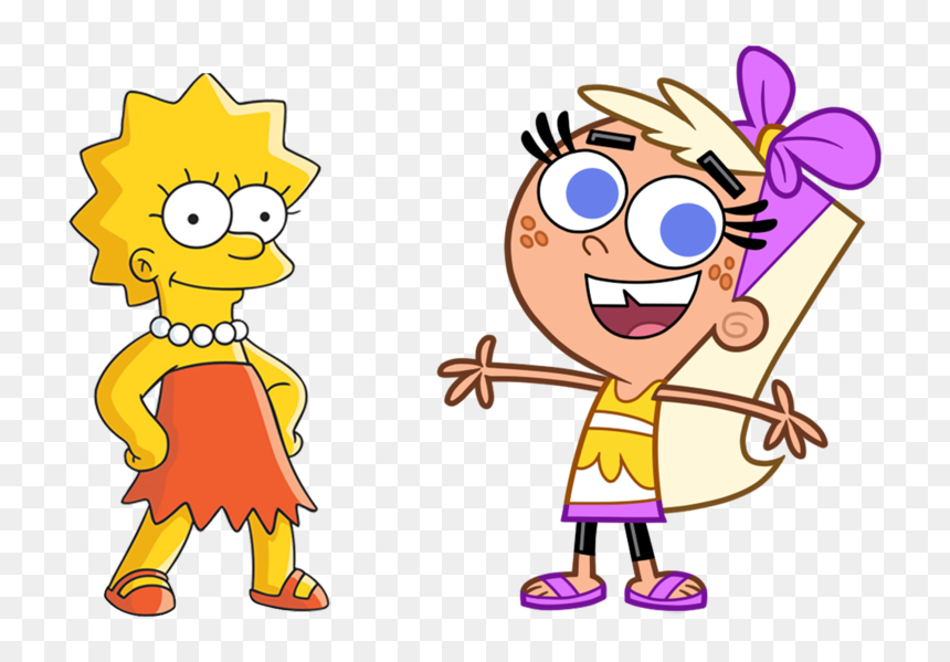 Lisa Simpson And Chloe Carmichael By Arthony70100 - Lisa Simpson, HD Png Download - lisa simpson png