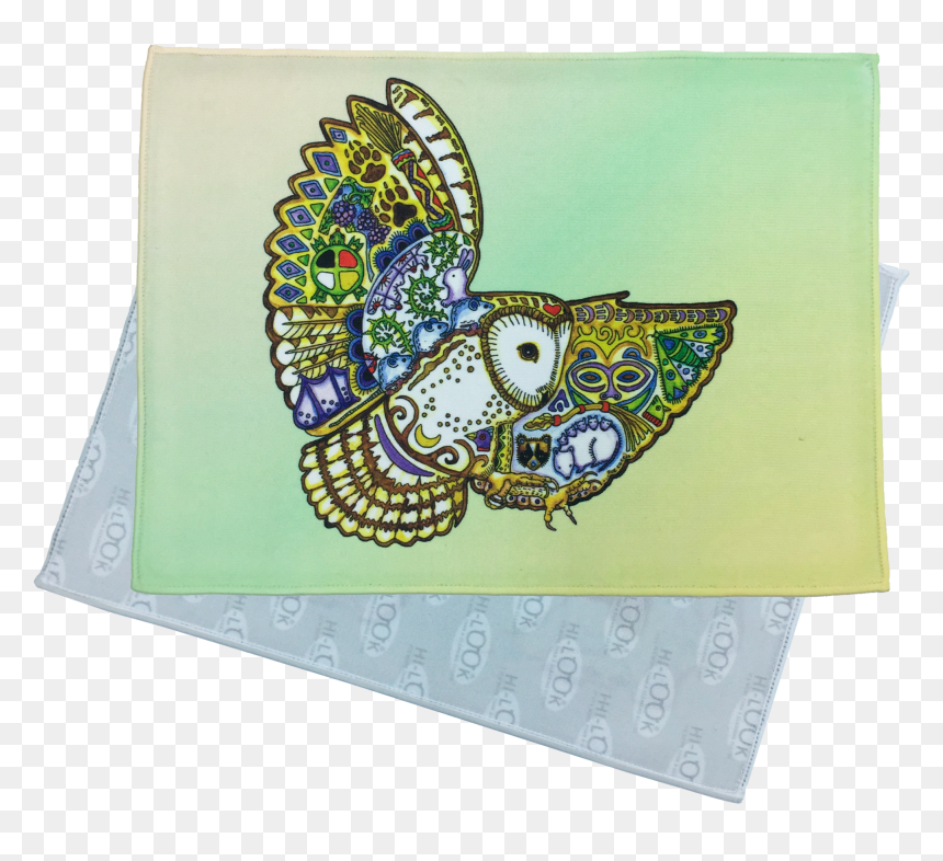 Barn Owl Microfiber Cleaning Cloth"
 Data-zoom="//cdn - Towel, HD Png Download - barn owl png