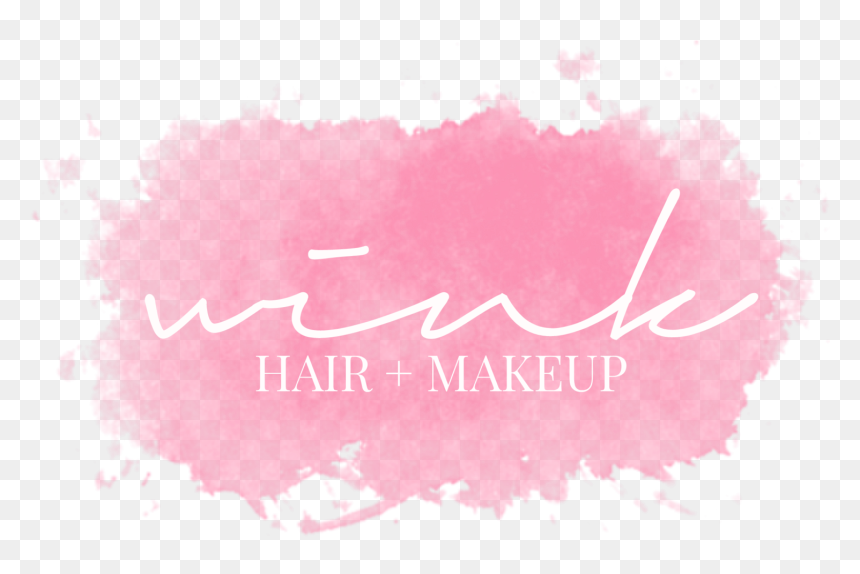 Hair And Makeup Png - Calligraphy, Transparent Png - pink hair png