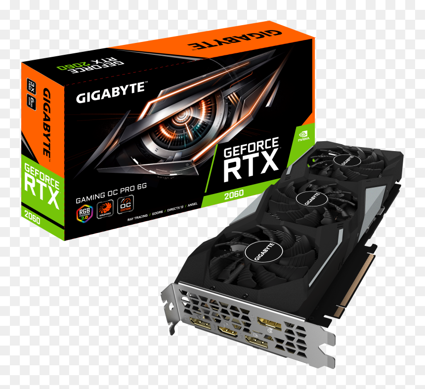 Rtx 2070 Gigabyte Oc, HD Png Download - new latest png effect