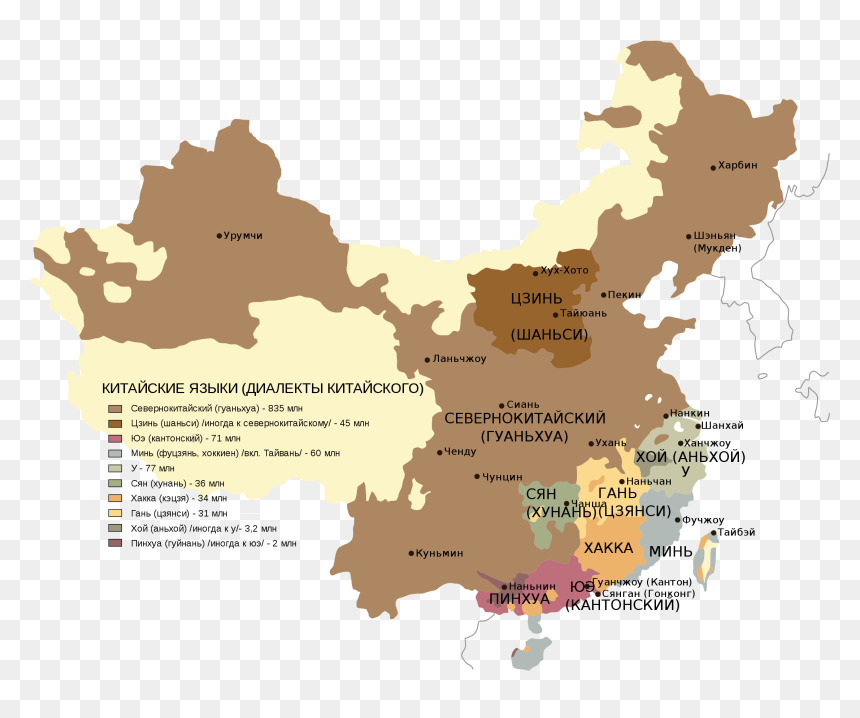 Map Of China, HD Png Download - world map png images