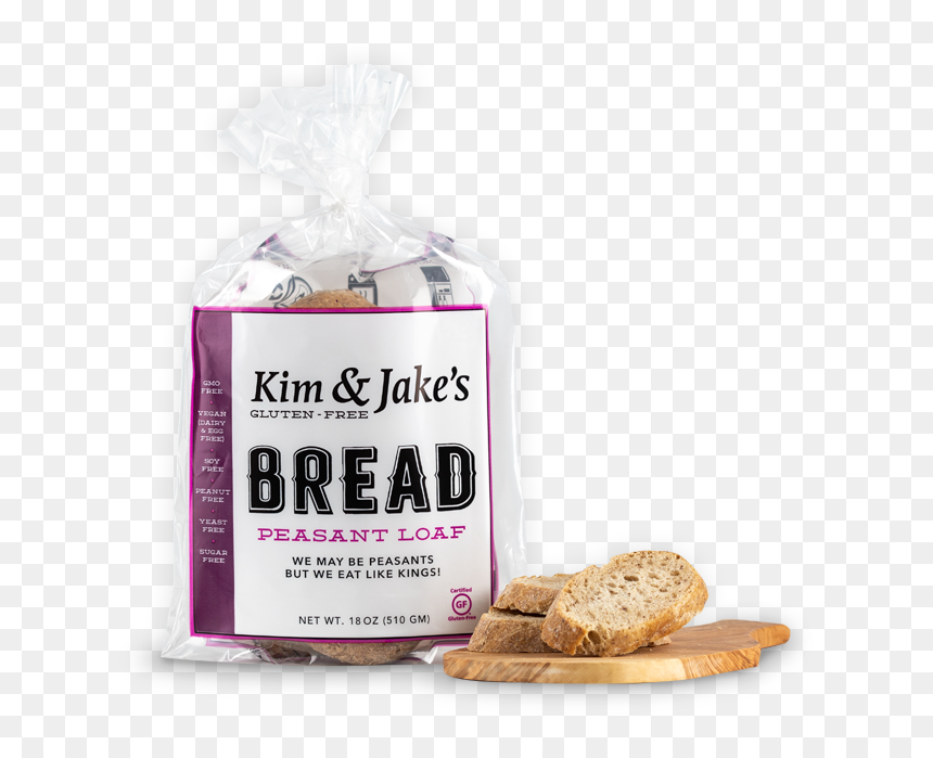 Kim And Jake"s - Sliced Bread, HD Png Download - bread loaf png