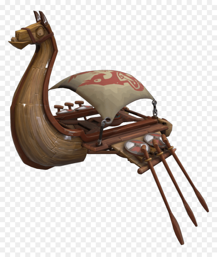 Viking Ship Fortnite Png - Planeur Fortnite Saison 5 En Boi, Transparent Png - wood boat png