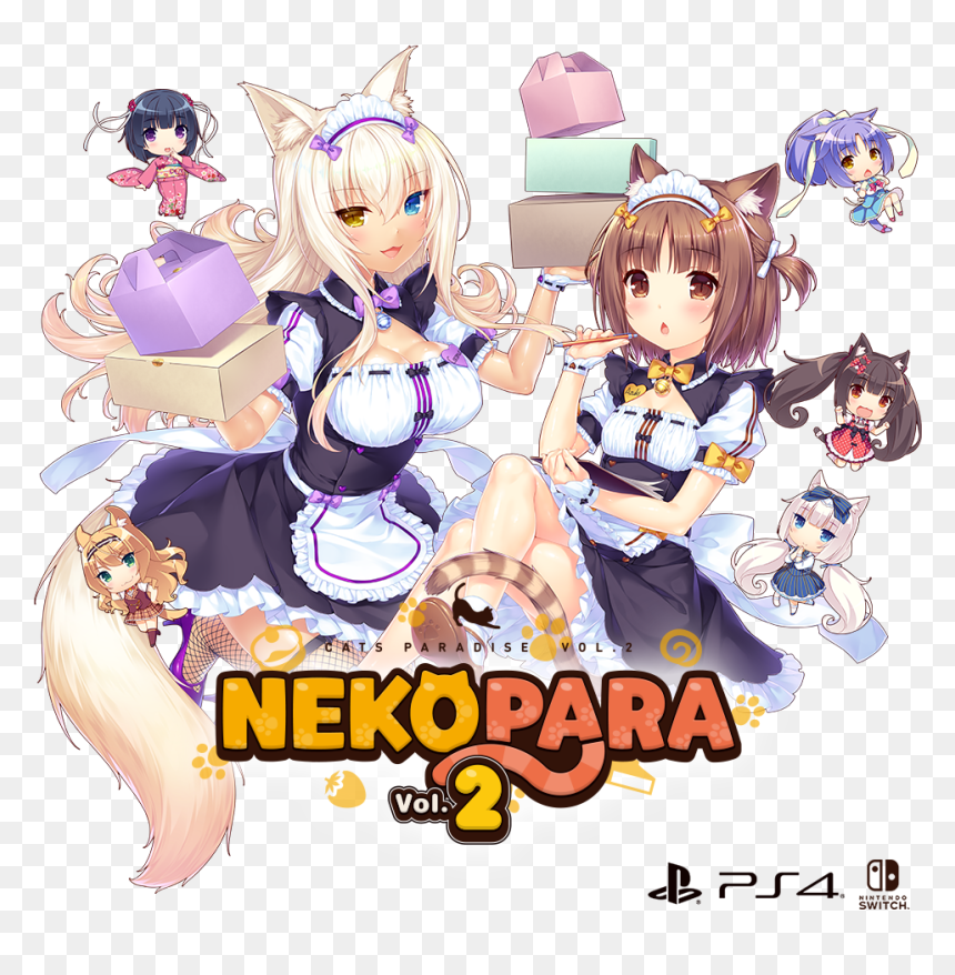 Nekopara Nintendo Switch, HD Png Download - nekopara vanilla png