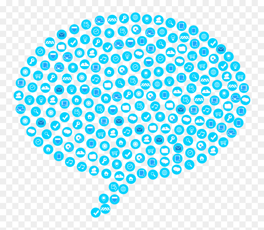 Speech Bubble Icons - Nas Iomega Storcenter Ix4 200d, HD Png Download - whatsapp chat bubble png