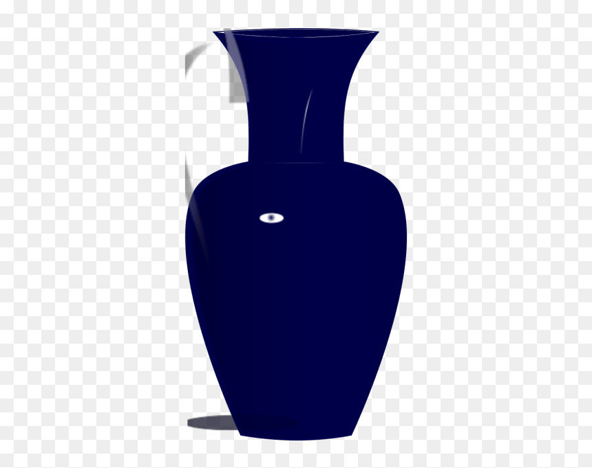 Blue Glass Vase Png Icons - Vase, Transparent Png - glass pane png