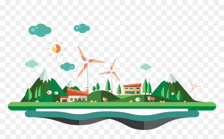 8 Facts About Pandae Green Solutions - Green Environment Clip Art, HD Png Download - facts png