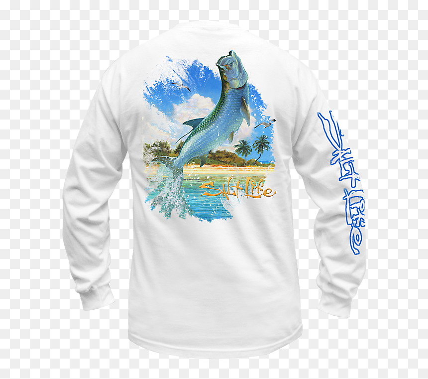 Salt Life Tarpon Shirt, HD Png Download - salt life logo png