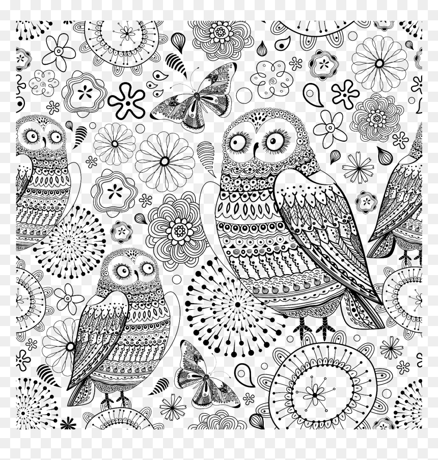 Drawing Raindrops Shading - Mandala Flora Fauna, HD Png Download - 2016 calendar png transparent