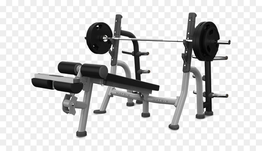 Matrix Olympic Decline Bench, HD Png Download - weight machine png