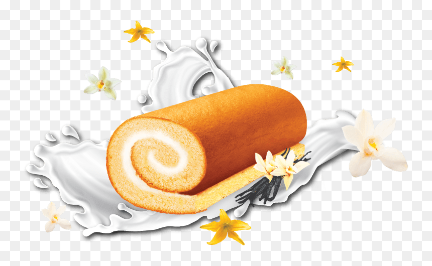 Vanilla Swiss Roll, HD Png Download - twinkie png