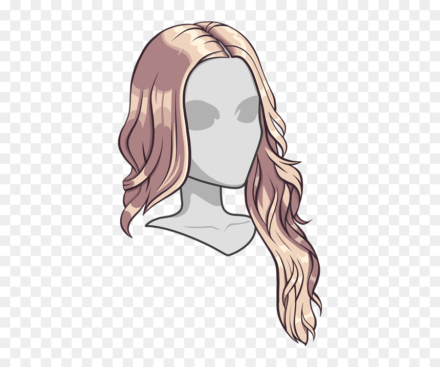 Girl, HD Png Download - pink hair png
