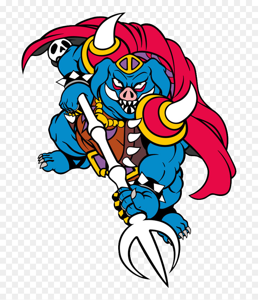 Link To The Past Link Vs Ganon, HD Png Download - ganon png