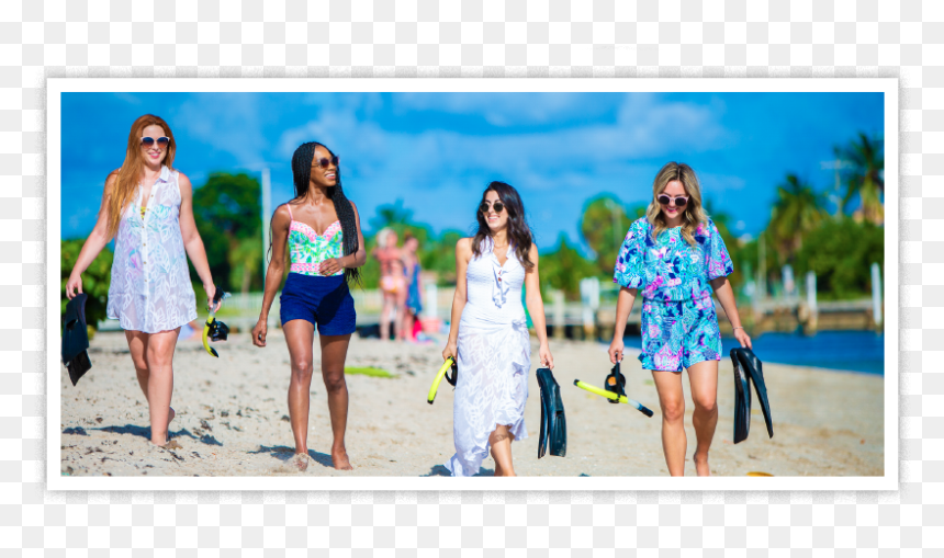 Vacation, HD Png Download - beach people png
