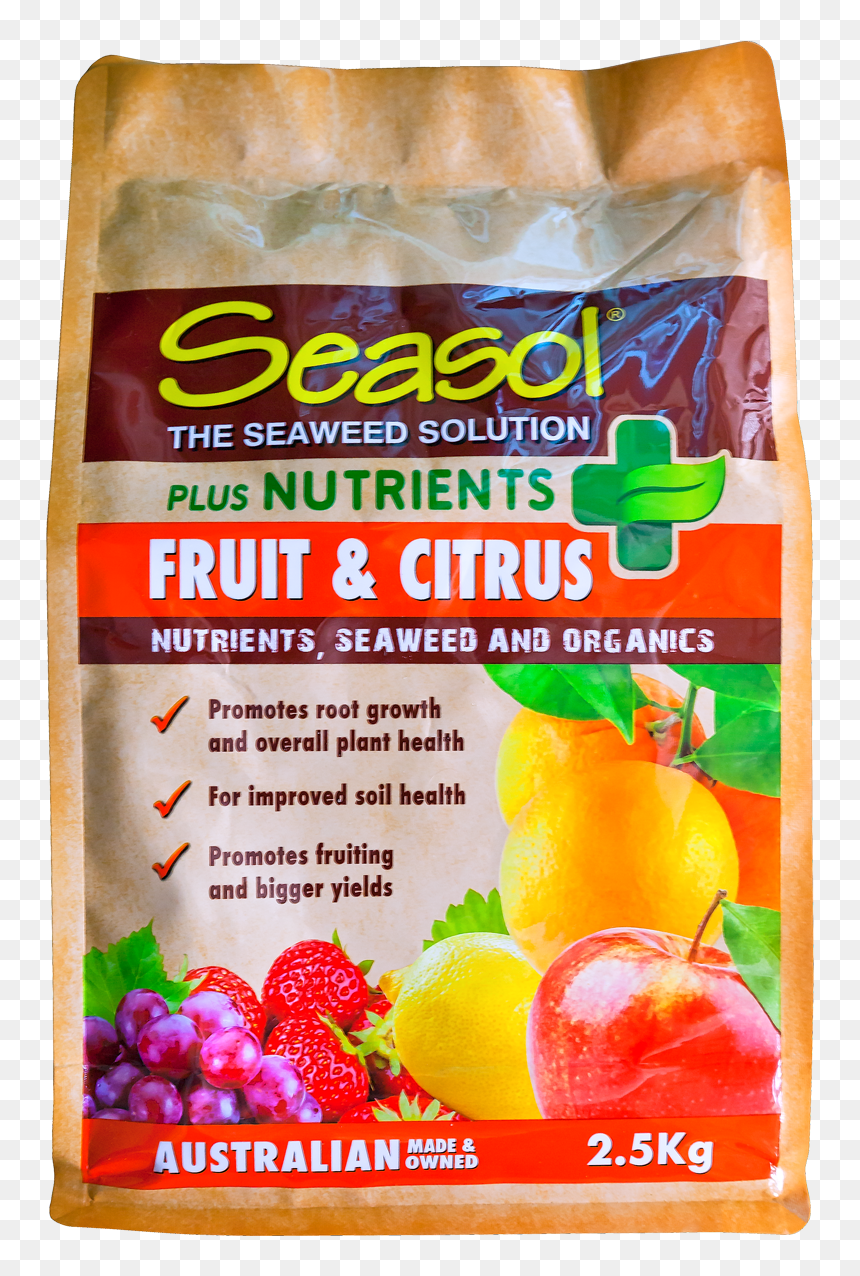 Seasol Plus Nutrients Fruit & Citrus Product Information, HD Png Download - citrus png