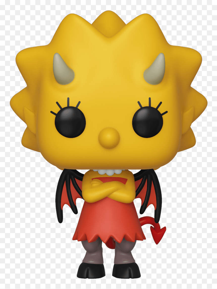 Funko Demon Lisa, HD Png Download - lisa simpson png