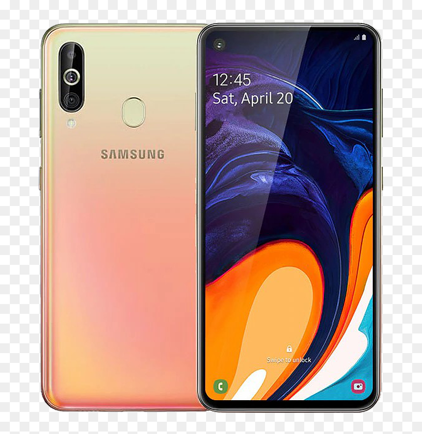 Samsung Galaxy A60, HD Png Download - samsung ac png