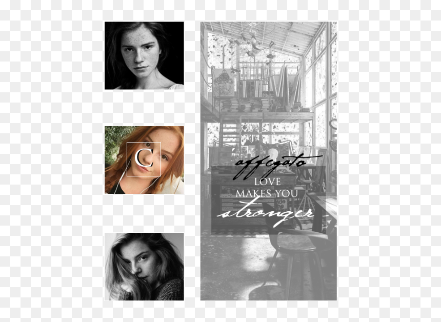Affcgato - Collage, HD Png Download - emeraude toubia png
