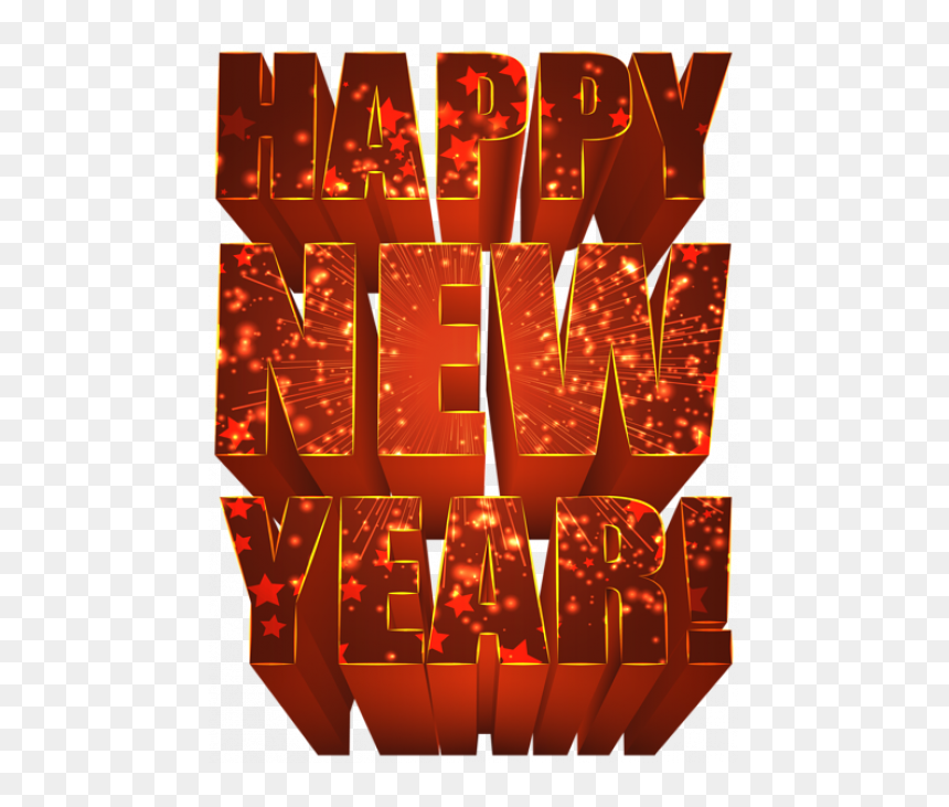 Blue Happy New Year Png, Transparent Png - new year offer png
