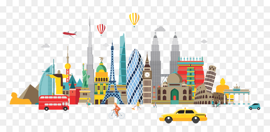 Product Innovation Is What Sets Us Apart - Cartoon Building Pics Transparent Background, HD Png Download - travel png images