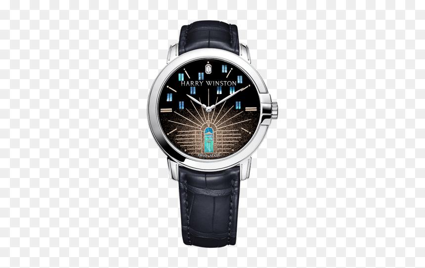 Midnight Yozora Automatic 42mm - Harry Winston Midnight Yozora, HD Png Download - midnight png