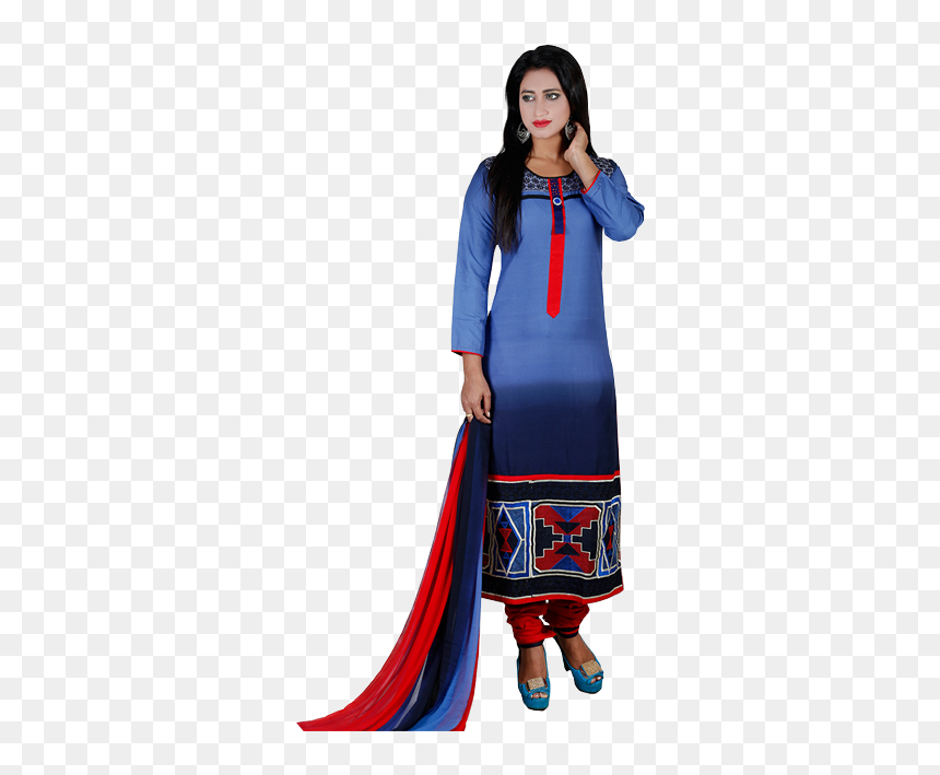 Girl, HD Png Download - salwar png