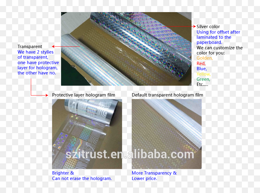Transparent Hologram Film - Plywood, HD Png Download - color film strip png
