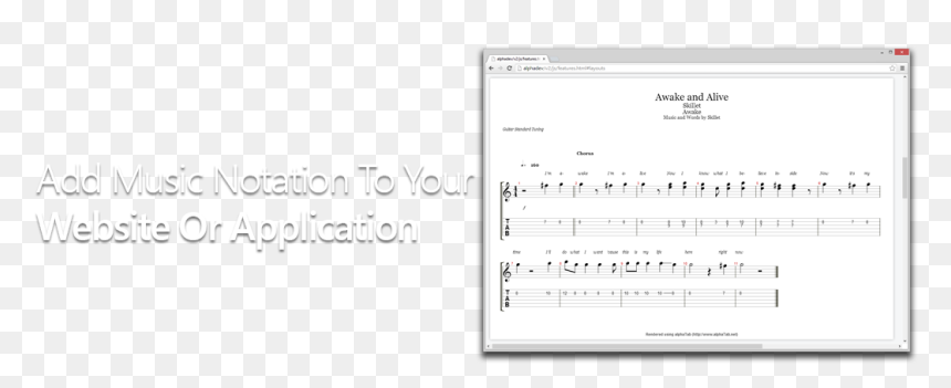 Add Music Notation To Your Website Or Application - Sharepoint Foundation, HD Png Download - music notation png