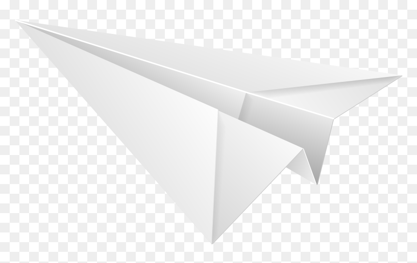 Paper Plane Png Clip Art Imageu200b Gallery Yopriceville - Triangle, Transparent Png - aeroplane images png