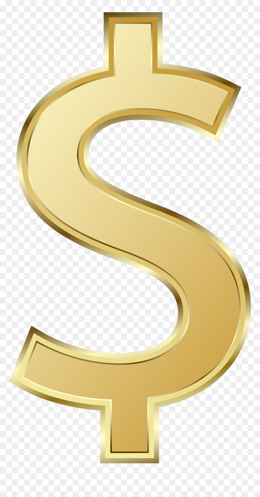 United States Dollar Dollar Sign Icon - Golden Dollar Sign Png, Transparent Png - about us png image
