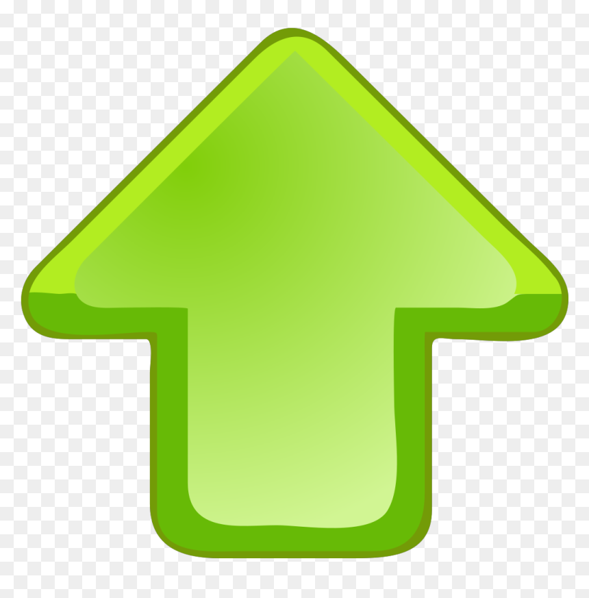 Green Arrow Up Icon, HD Png Download - up arrow image png