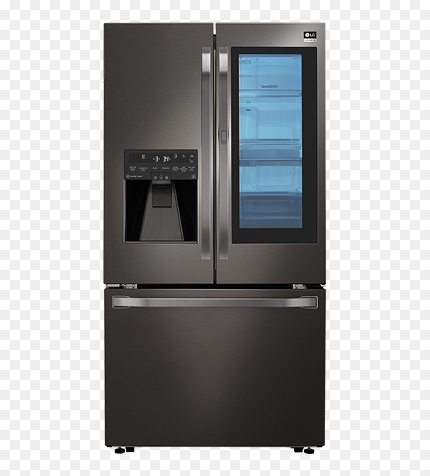 French Door Refrigerator Lsfxc2496d 36in Counter Depth - Lg Lsfxc2496d, HD Png Download - lg refrigerator png