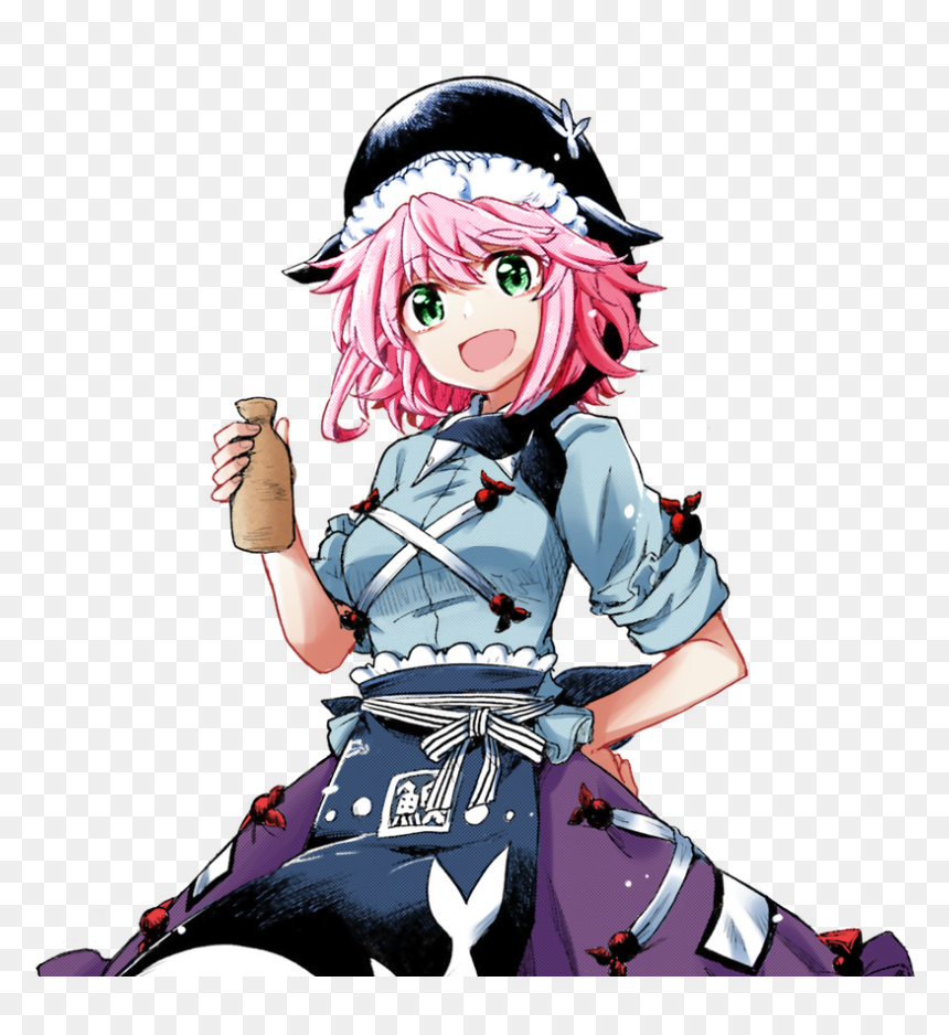 Touhou Miyoi, HD Png Download - genji head png