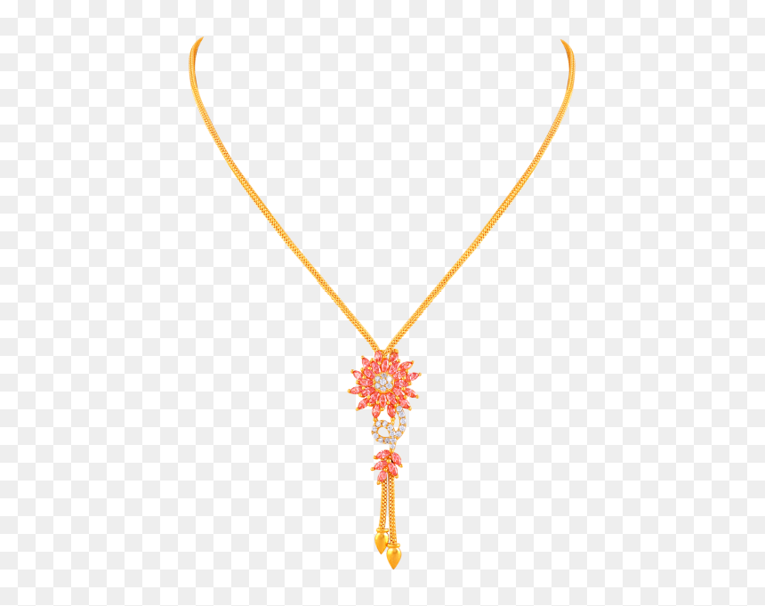 Pendant, HD Png Download - jewellery models indian png
