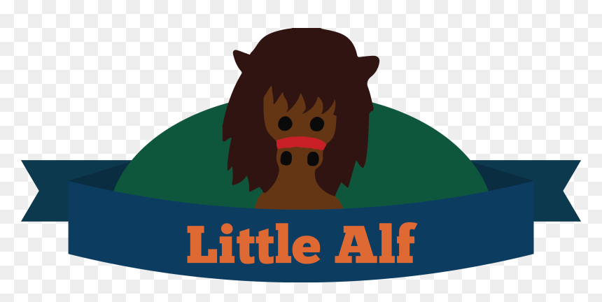 Little Alf Website Logo - Cartoon, HD Png Download - alf png