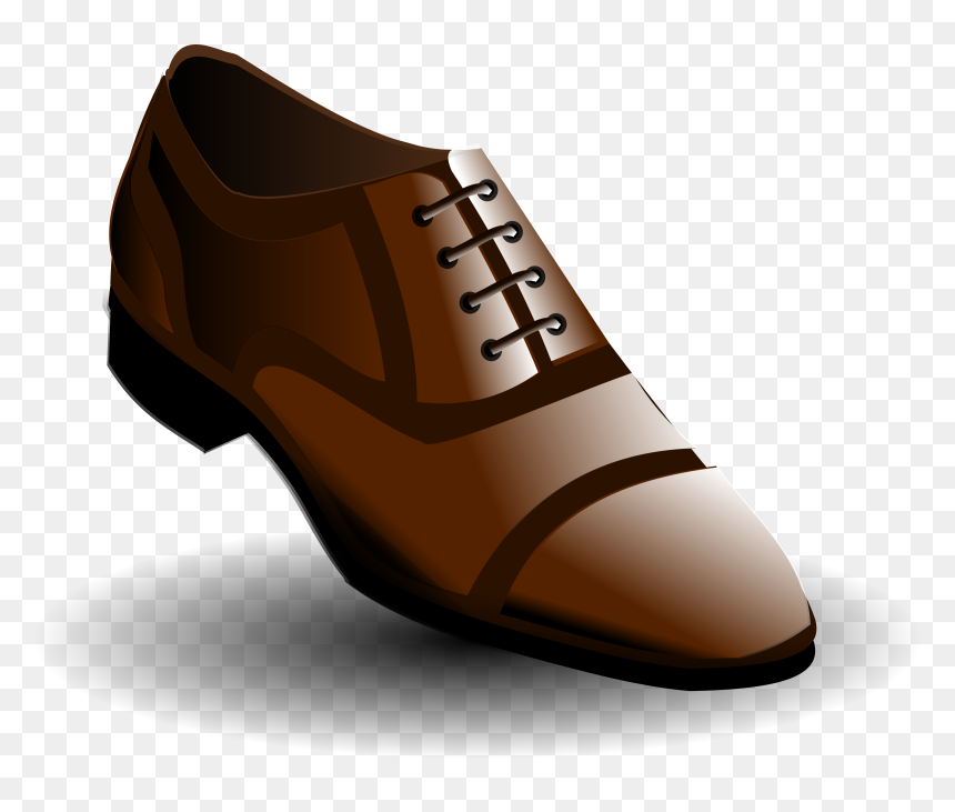 Clipart Shoes Dress Shoe - Brownshoes Png, Transparent Png - formal shoes png
