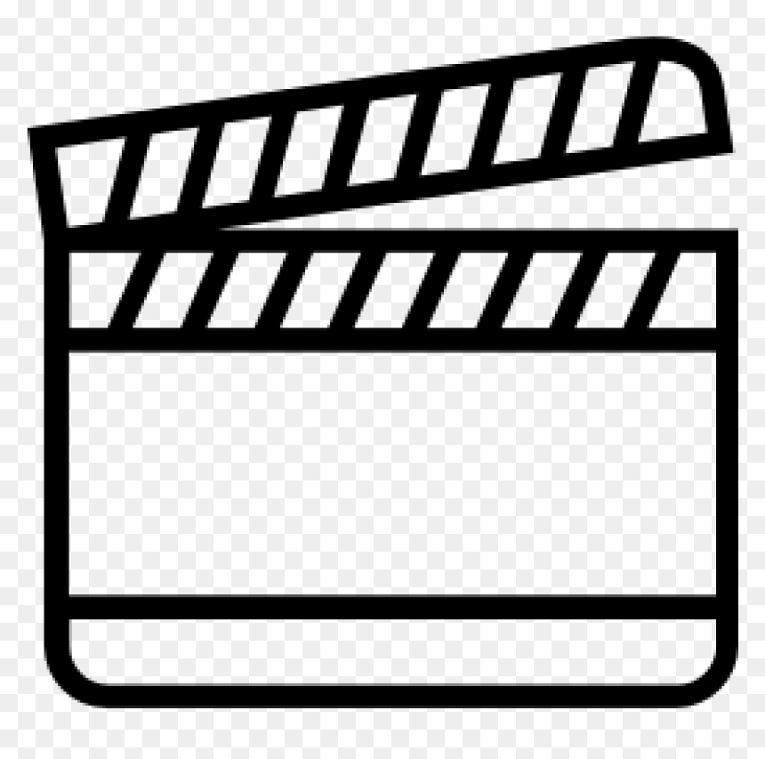 Movie Svg Vector Icon, HD Png Download - clap board png