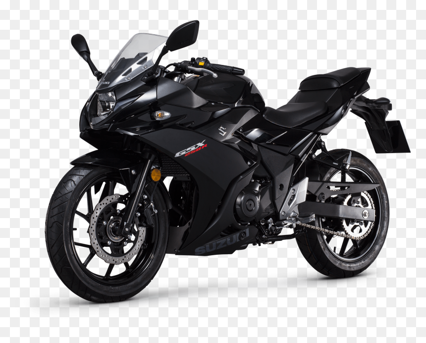 Suzuki Gsxr 125 Black, HD Png Download - motorbike front png