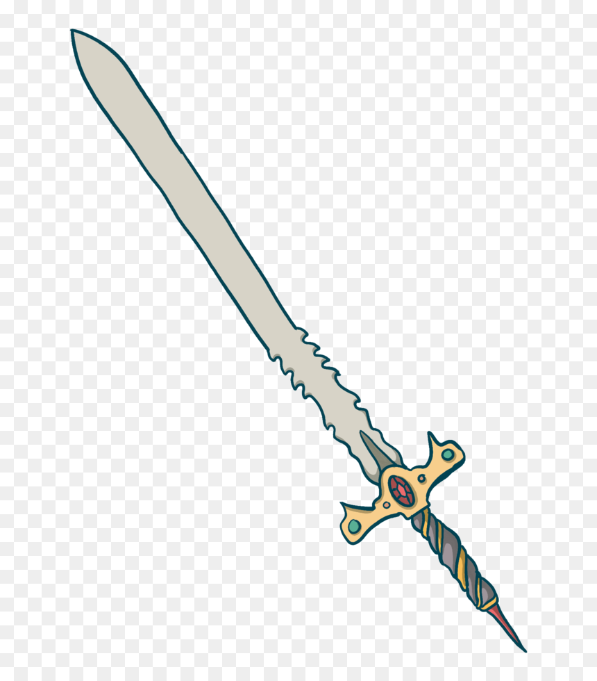 Awesome Sword - Dagger, HD Png Download - sward png